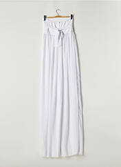 Robe longue blanc SANS MARQUE pour femme seconde vue