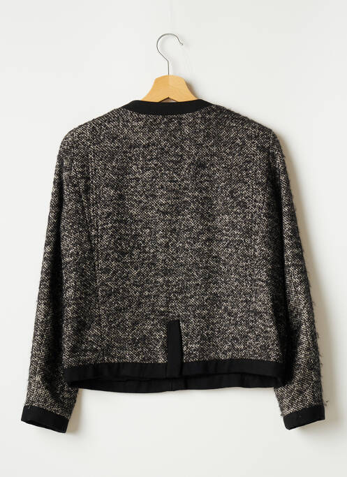 Veste chic fermeture boutonnée sur le devant noir SANDRO femme