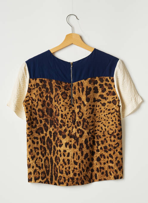 Blouse marron SANDRO pour femme