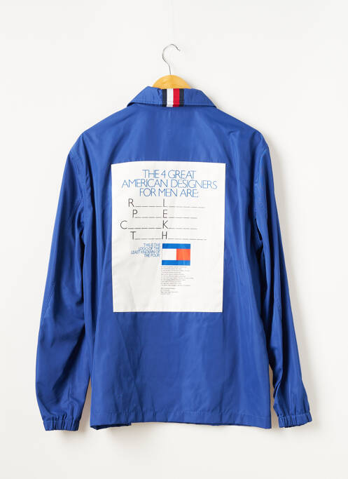 Coupe-vent bleu TOMMY HILFIGER pour homme