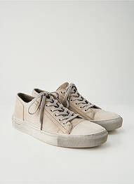 Baskets bout rond talon bas gris ALL SAINTS homme