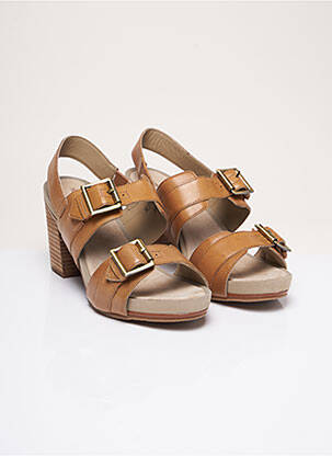 Sandales/Nu pieds marron HUSH PUPPIES pour femme