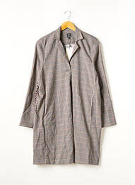 Robe mi-longue manches longues manches longues gris MADE IN SENS femme