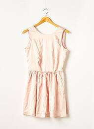 Robe courte sans manche sans manche rose ANKOREL femme