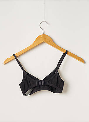 Soutien-gorge sans armature haut soutien-gorge emboitant noir JANIRA femme