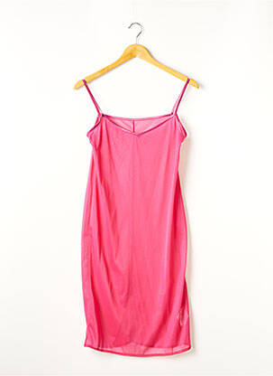 Jupon /Fond de robe rose SANS MARQUE pour femme