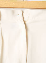 Pantalon droit beige JEAN DELFIN pour femme seconde vue