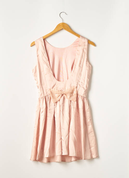 Robe courte rose ANKOREL pour femme