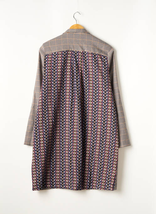 Robe mi-longue gris MADE IN SENS pour femme