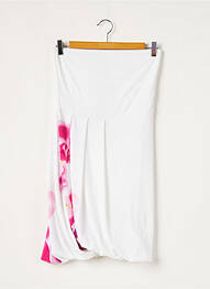 Robe courte sans manche sans manche blanc GUESS BY MARCIANO femme