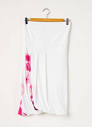 Robe courte sans manche sans manche blanc GUESS BY MARCIANO femme