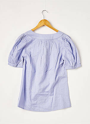 Top manches courtes manches courtes violet ICHI femme