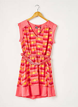 Robe courte rose ANDY WARHOL BY PEPE JEANS pour femme