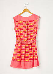 Robe courte rose ANDY WARHOL BY PEPE JEANS pour femme seconde vue
