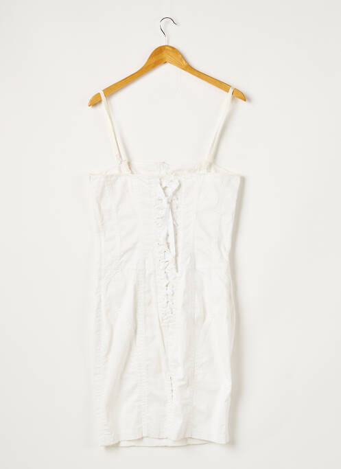Robe courte blanc GUESS pour femme