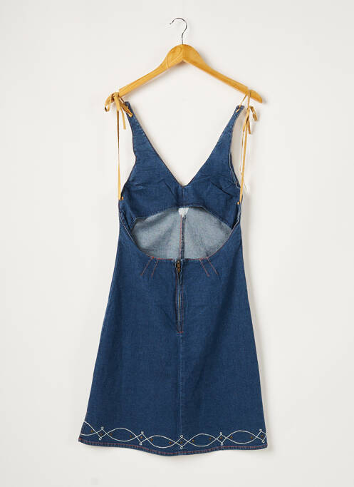 Robe mi-longue bleu PEPE JEANS pour femme
