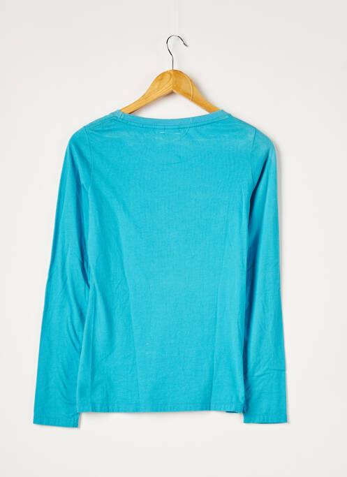 T-shirt bleu FRANKLIN MARSHALL pour femme