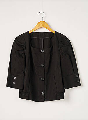 Veste casual col rond noir BILLTORNADE femme