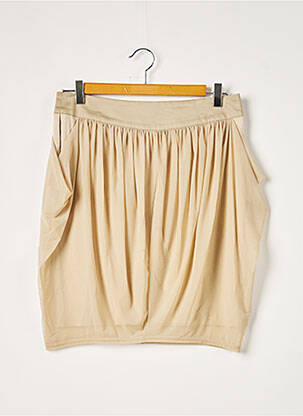 Jupe mi-longue taille normale beige ST-MARTINS femme