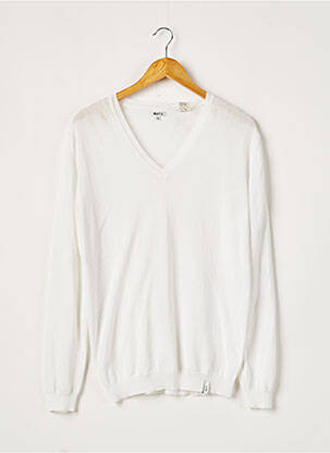 Pull blanc SIXTY pour homme