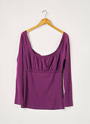 T-shirt violet ICHI pour femme