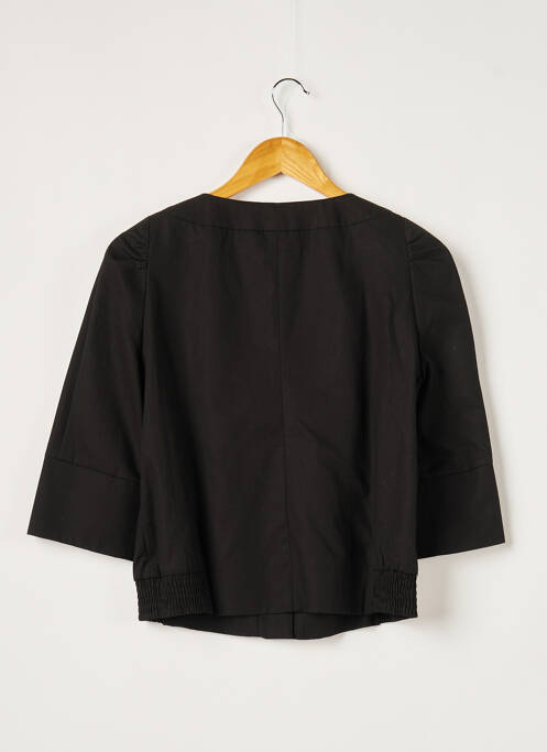 Veste casual col rond noir BILL TORNADE femme