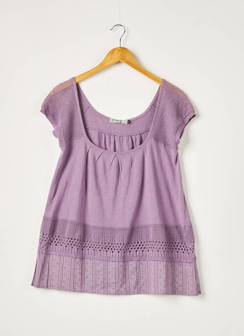 Pull violet 2TWO pour femme