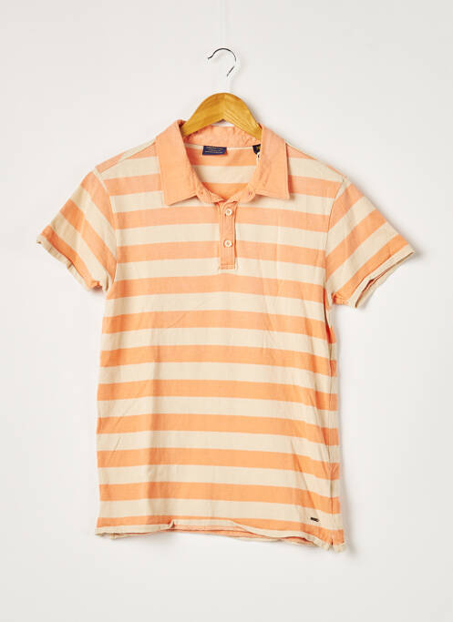 T-shirt orange SCOTCH & SODA pour femme
