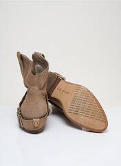 Bottines/Boots beige JANET & JANET pour femme seconde vue