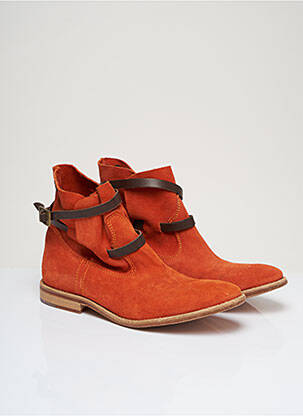 Bottines/Boots orange BEE.FLY pour femme