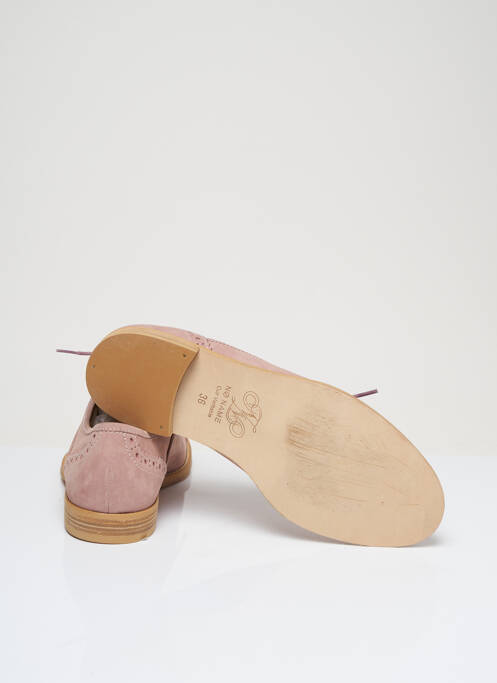 Derbies rose NO NAME pour femme