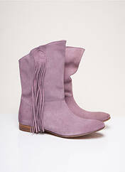 Bottines/Boots violet ETIK pour femme seconde vue