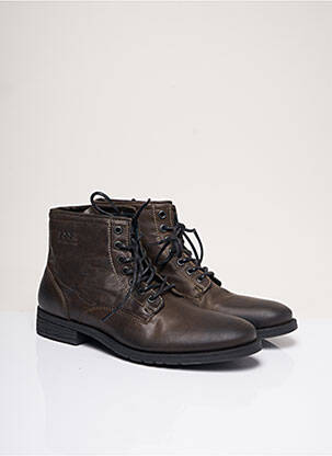 Bottines/Boots marron PALLADIUM pour homme