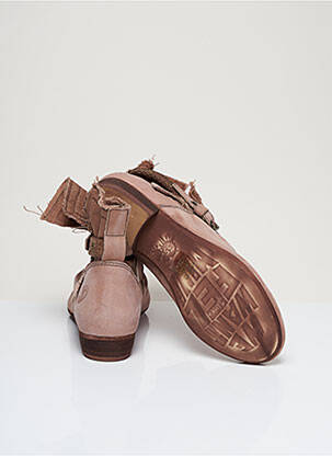 Bottines/boots talon bas talon plat jusqu'à 3cm marron FELMINI femme
