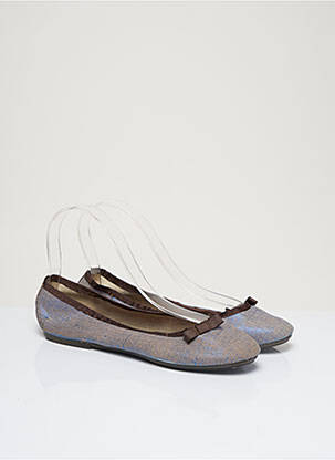 Ballerines impression talon plat jusqu'à 3cm bleu BILL TORNADE femme