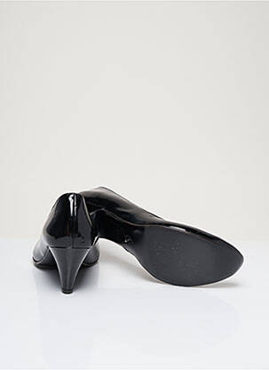 Escarpins matière lisse talon de 7 à 9cm noir IPPON STYL femme
