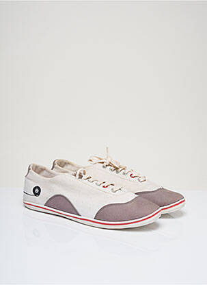Baskets empiècements plateforme gris THE CASSETTE homme