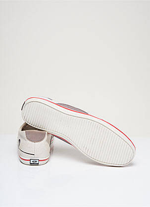 Baskets empiècements plateforme gris THE CASSETTE homme