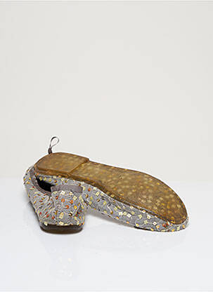 Ballerines semelle amovible talon plat jusqu'à 3cm gris BILL TORNADE femme
