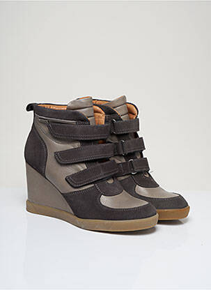 Bottines/Boots gris BEE.FLY pour femme