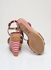 Sandales/Nu pieds rouge STARFLY pour femme seconde vue
