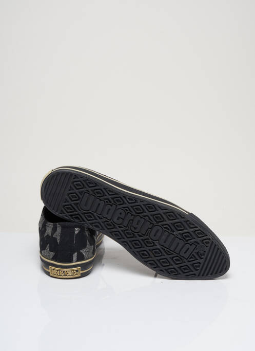 Baskets noir UNDERGROUND pour femme