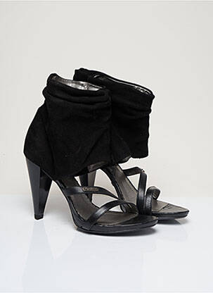 Sandales/nu pieds bout ouvert talon de 7 à 9cm noir PEPE JEANS femme