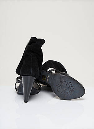 Sandales/nu pieds bout ouvert talon de 7 à 9cm noir PEPE JEANS femme