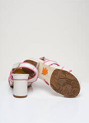 Sandales/Nu pieds blanc ART pour femme seconde vue