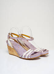 Sandales/Nu pieds violet ART pour femme seconde vue