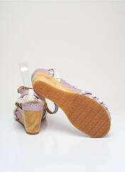Sandales/Nu pieds violet ART pour femme seconde vue