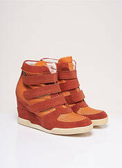 Baskets orange BEE.FLY pour femme seconde vue