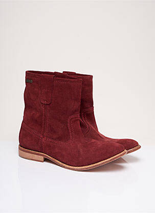 Bottines/Boots rouge BEE.FLY pour femme