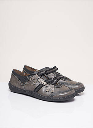 Chaussures de confort gris DKODE pour femme